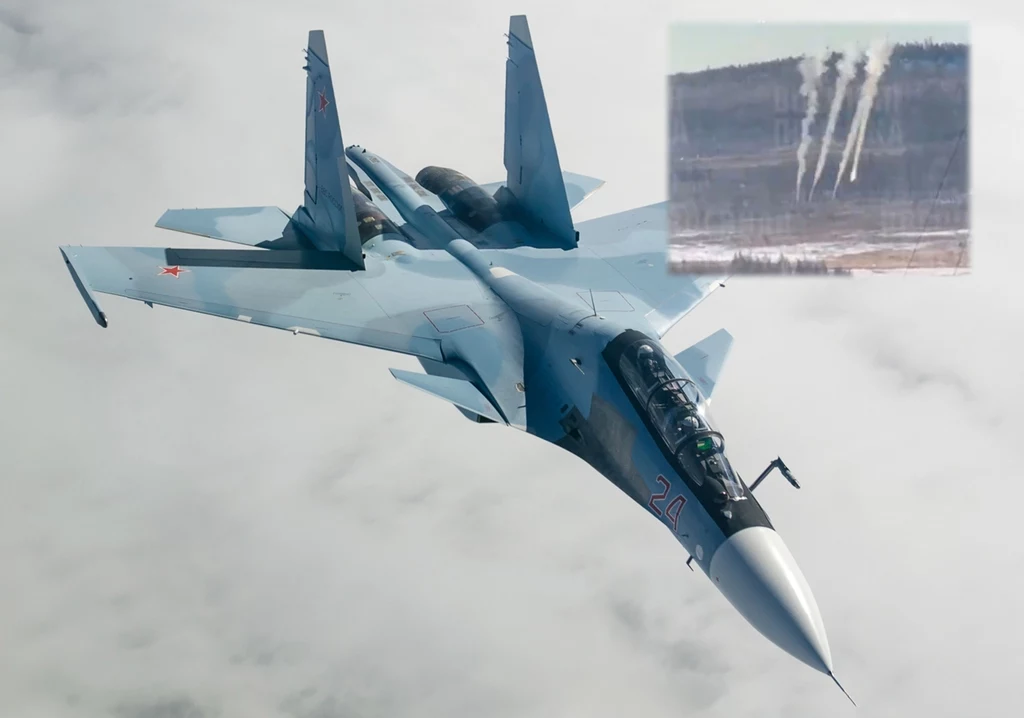 SU-30SM rosyjskich sił zbrojnych. Teraz w nowej wersji z ulepszonymi "niszczycielami bunkrów"