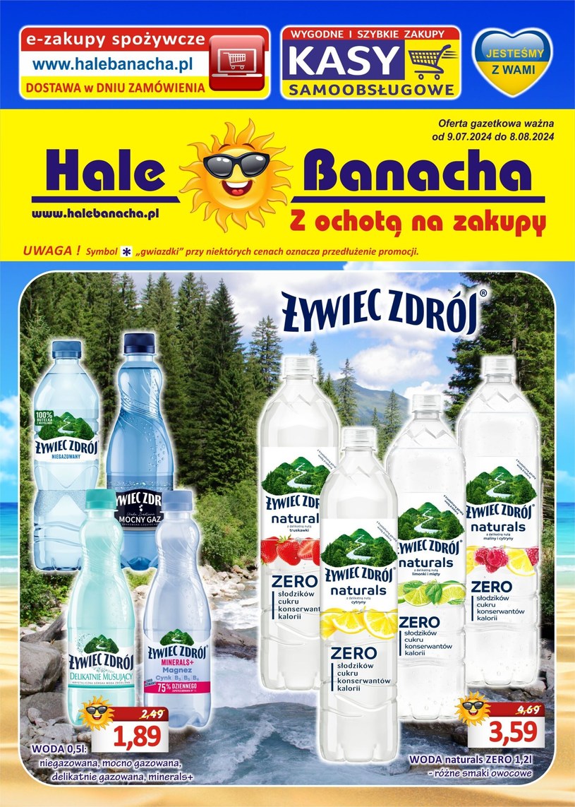 Gazetka promocyjna Hala Banacha - ważna od 09. 07. 2024 do 08. 08. 2024