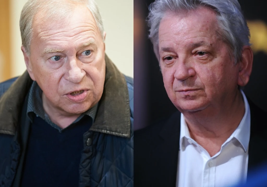 Jerzy Stuhr i Juliusz Machulski