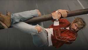 Ryan Gosling w scenie z "Kaskadera"