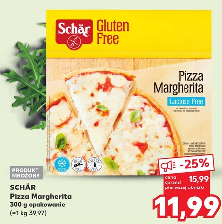 Schär Pizza Margherita bezglutenowa i bez laktozy 300 g