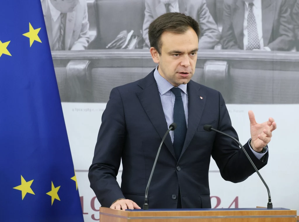 Minister finansów Andrzej Domański.
