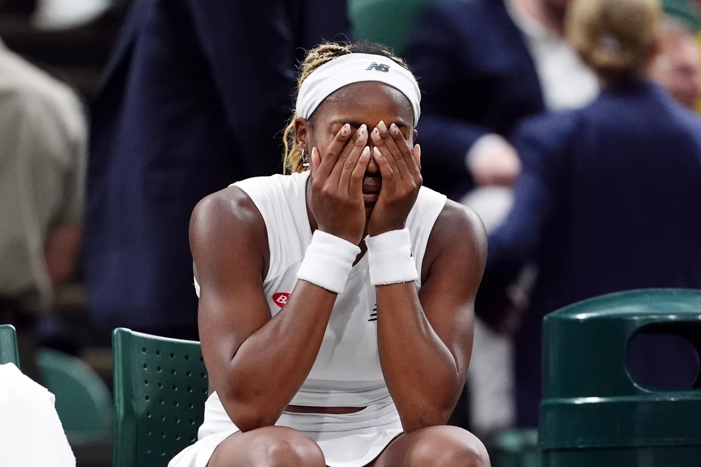 Coco Gauff odpadła już także z rywalizacji deblowej podczas Wimbledonu 2024 Coco Gauff odpadła już także z rywalizacji deblowej podczas Wimbledonu 2024
