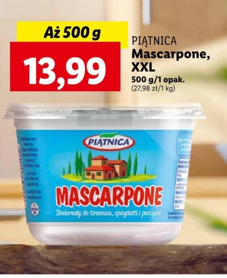 Piątnica Ser Mascarpone 500 g