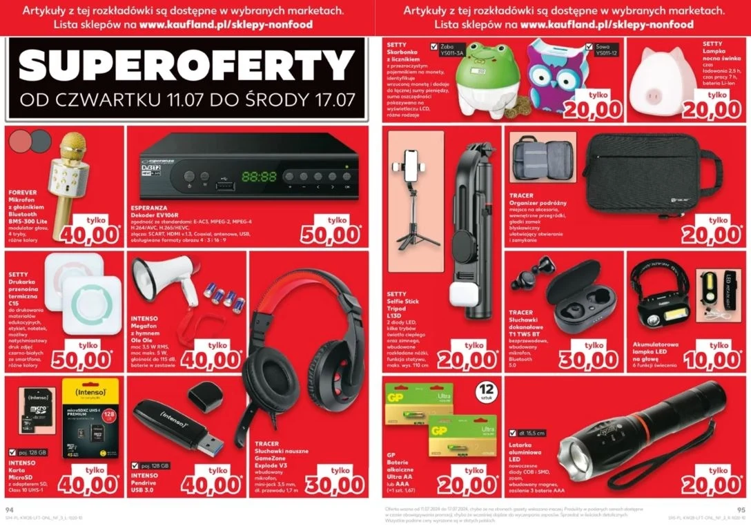 Kaufland oferuje gadżety elektroniczne w niskich cenach! Kaufland oferuje gadżety elektroniczne w niskich cenach!