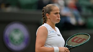 Jelena Ostapenko rywalizowała z Barborą Krejcikovą o półfinał Wimbledonu 2024