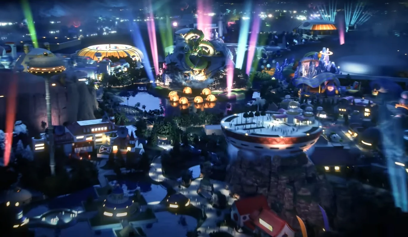 Park rozrywki dedykowany serii Dragon Ball Park rozrywki dedykowany serii Dragon Ball