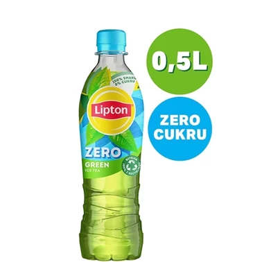 Lipton Ice Tea Zero Green Napój niegazowany z ekstraktem zielonej herbaty 500 ml - 2