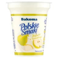 Bakoma Polskie Smaki Jogurt z gruszkami 150 g