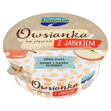 Krasnystaw Owsianka na jogurcie z jabłkiem 250 g - 0