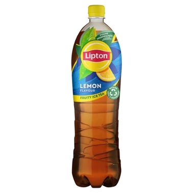 Lipton Ice Tea Lemon Napój niegazowany o smaku cytrynowym z ekstraktem czarnej herbaty 1,5 l - 0