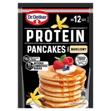 Dr. Oetker Protein Pancakes Mieszanka w proszku smak waniliowy 165 g - 0