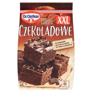 Dr. Oetker Ciasto czekoladowe XXL 671 g - 0