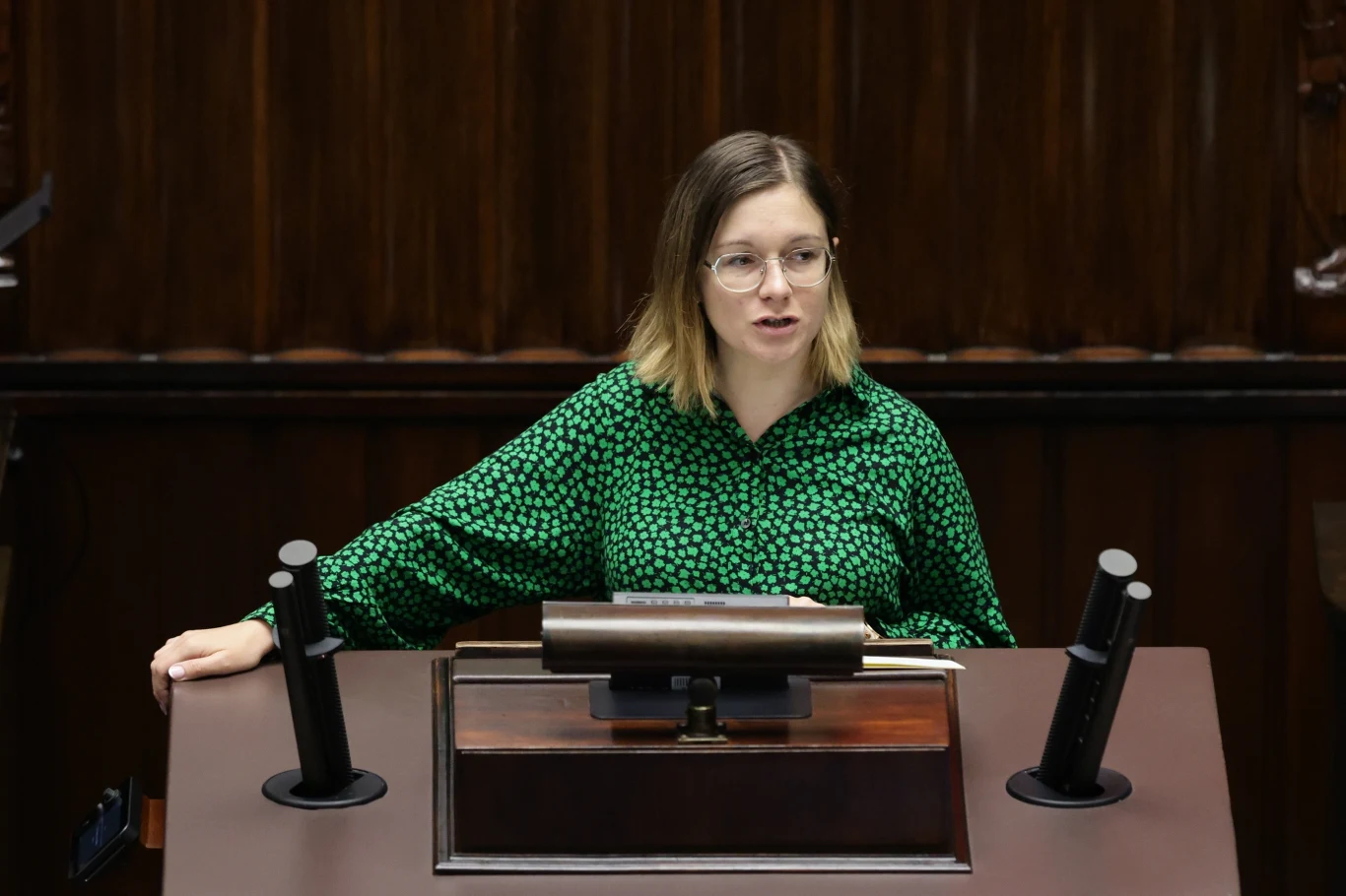 Posłanka Paulina Matysiak jest aktualnie zawieszona w klubie Lewicy, a w partii Razem trwa wobec niej postępowanie dyscyplinarne Posłanka Paulina Matysiak jest aktualnie zawieszona w klubie Lewicy, a w partii Razem trwa wobec niej postępowanie dyscyplinarne