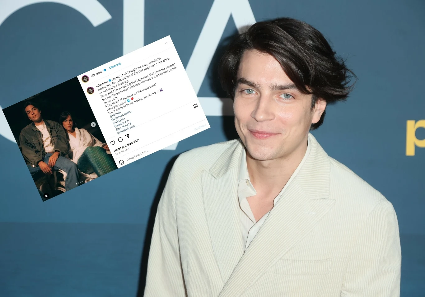 Nikodem Rozbicki ze Scout LaRue Willis