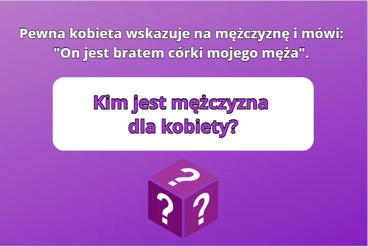 Kim jest mężczyzna dla kobiety?