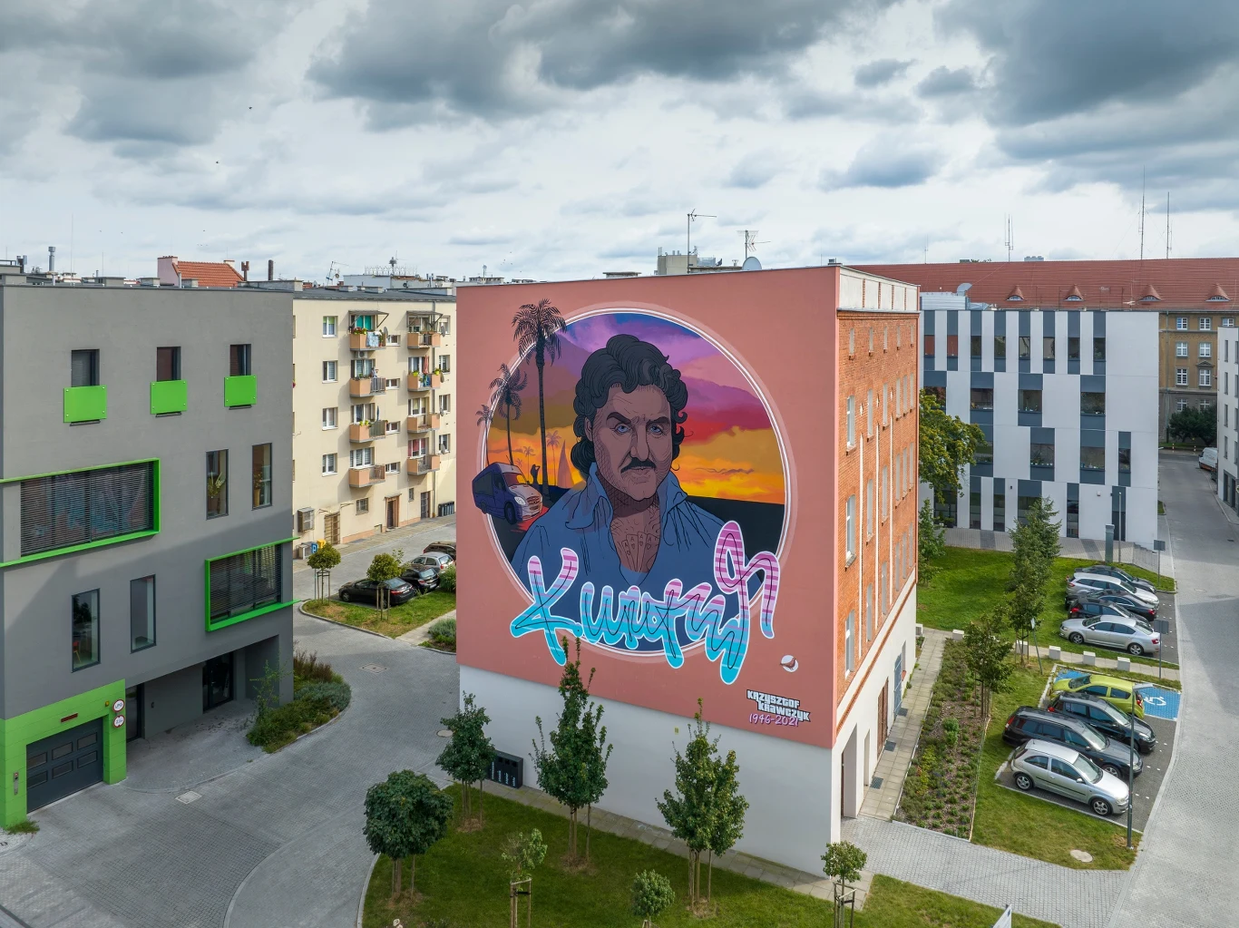 Mural Krzysztofa Krawczyka/ Zdj. Archiwum UM Opole 
