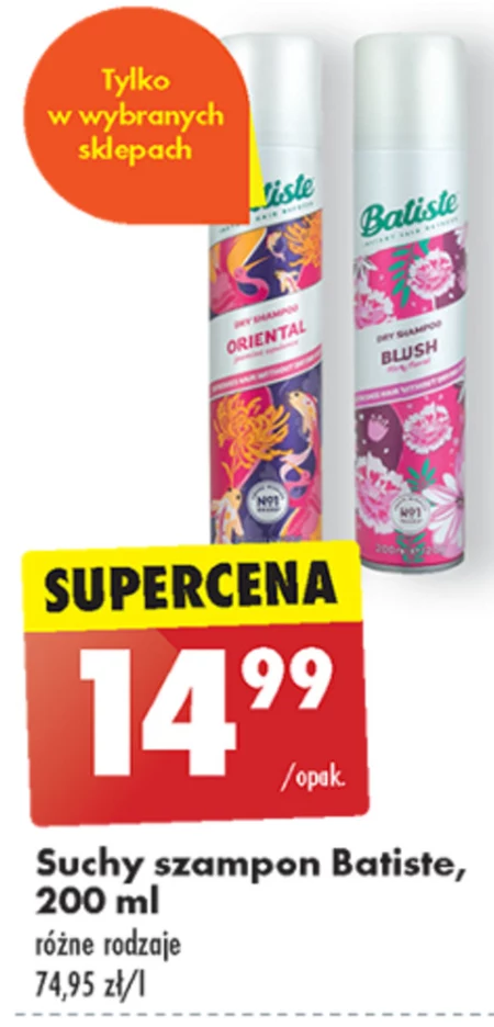 Batiste Eden Bloom Suchy szampon do włosów 200 ml