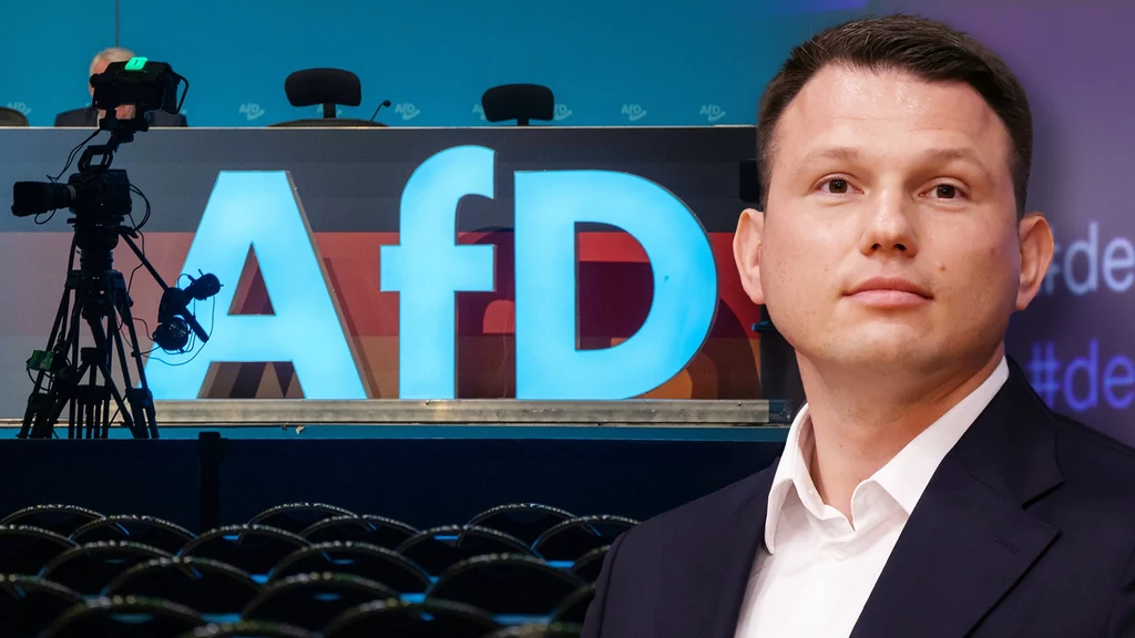 Nowa Nadzieja Sławomira Mentzena zawiązała sojusz z niemiecką AfD w Parlamencie Europejskim (fot. Anita Walczewska/East News; IMAGO/Chris Emil Janssen/Imago Stock and People/East News) Nowa Nadzieja Sławomira Mentzena zawiązała sojusz z niemiecką AfD w Parlamencie Europejskim (fot. Anita Walczewska/East News; IMAGO/Chris Emil Janssen/Imago Stock and People/East News)