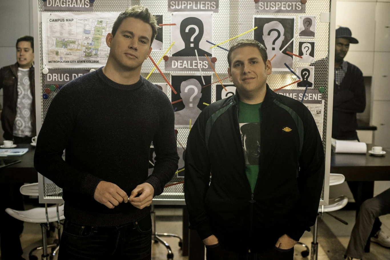 Channing Tatum i Jonah Hill w filmie "22 Jump Street"