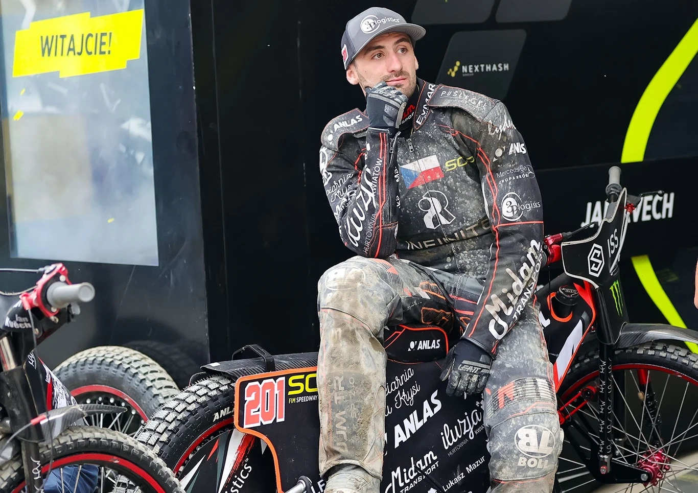 Jan Kvech w Grand Prix.