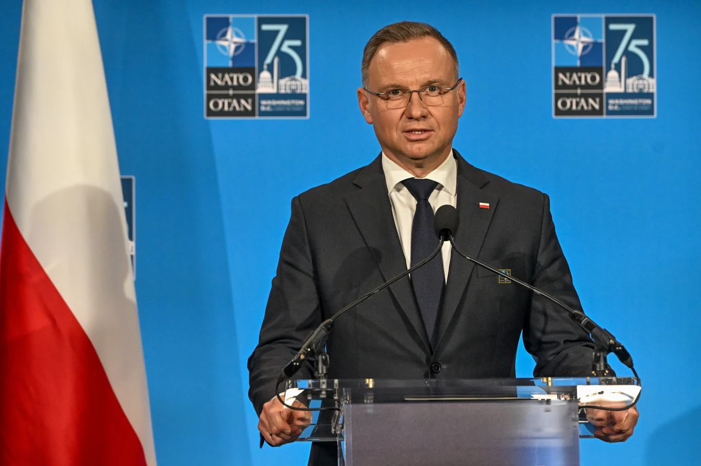 Andrzej Duda podsumował szczyt NATO w Waszyngtonie Andrzej Duda podsumował szczyt NATO w Waszyngtonie