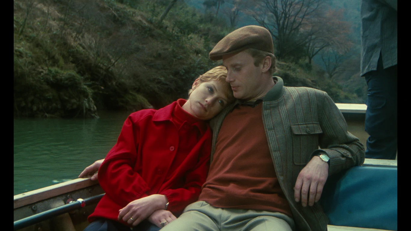 Isabelle Huppert i Daniel Olbrychski w filmie Josepha Loseya "Pstrąg" Isabelle Huppert i Daniel Olbrychski w filmie Josepha Loseya "Pstrąg"