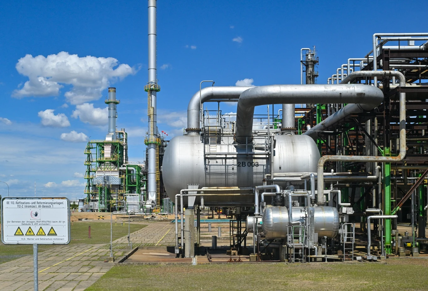 Rafineria PCK Schwedt w Brandenburgii zaopatruje w paliwa północno-wschodnią część Niemiec