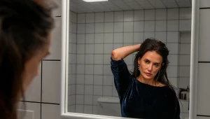 Demi Moore w scenie z filmu "Substancja"