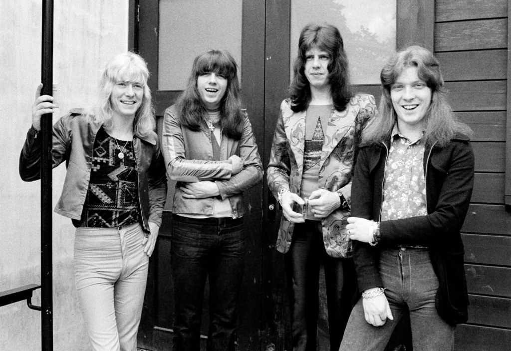 The Sweet w 1972 r. - od lewej: Brian Connolly, Andy Scott, Mick Tucker i Steve Priest