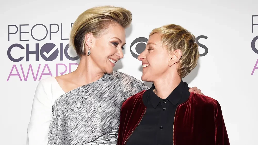 Ellen DeGeneres i Portia De Rossi