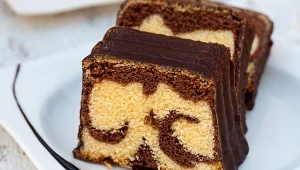 Najlepsze ciasto marmurkowe. Łzy starej panny pasują idealnie do kawy