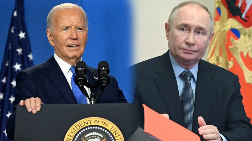 Joe Biden i Władimir Putin