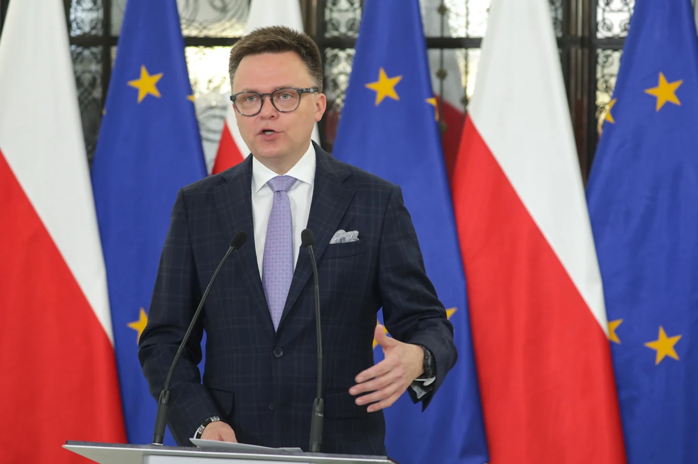 Marszałek Sejmu Szymon Hołownia Marszałek Sejmu Szymon Hołownia