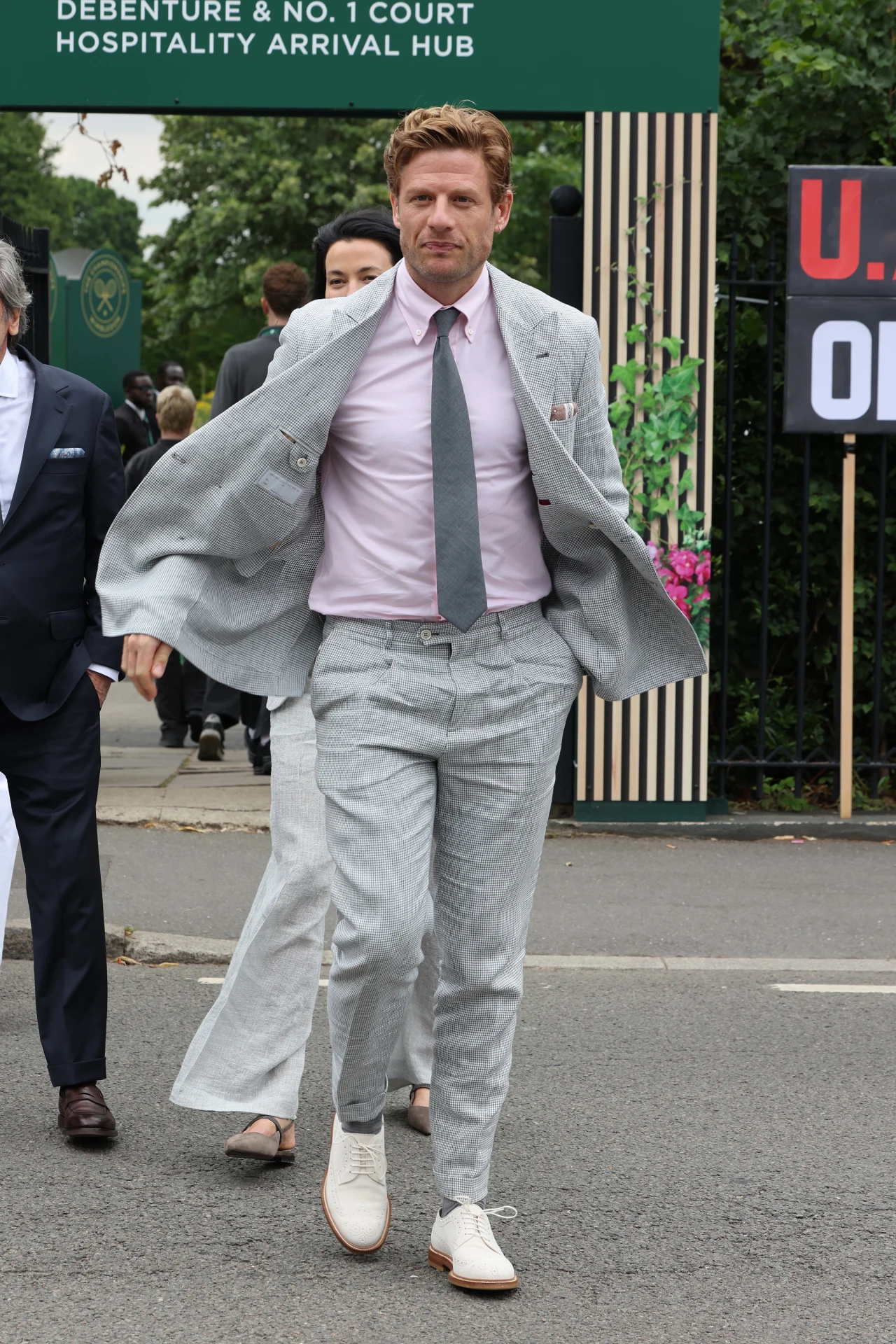 James Norton na Wimbledonie 