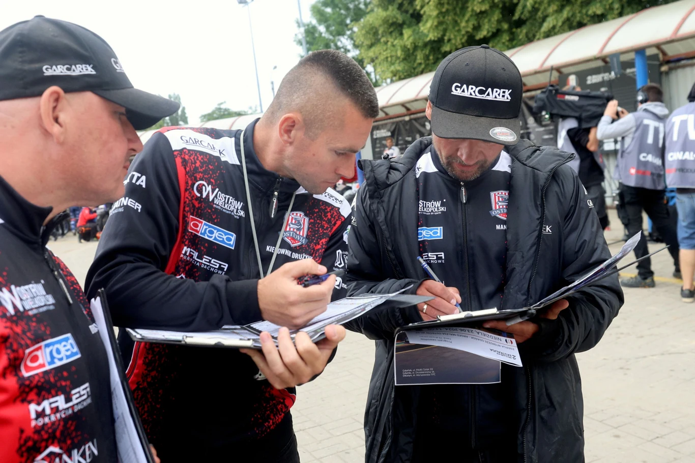 Sztab szkoleniowy Arged Malesy Ostrów