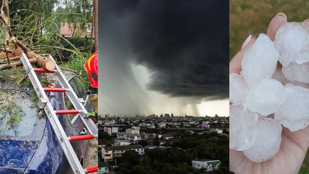 Pogoda. Burze nad Polską. Tysiące interwencji służb, IMGW alarmuje Pogoda. Burze nad Polską. Tysiące interwencji służb, IMGW alarmuje
