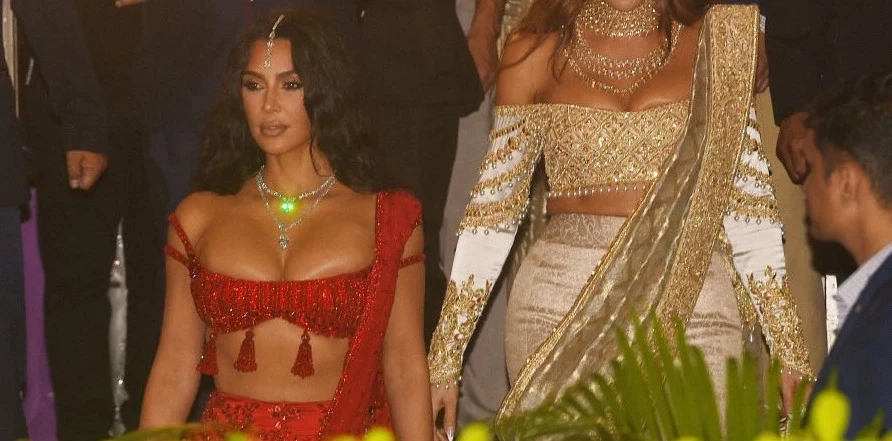 Kim Kardashian na weselu Ambani