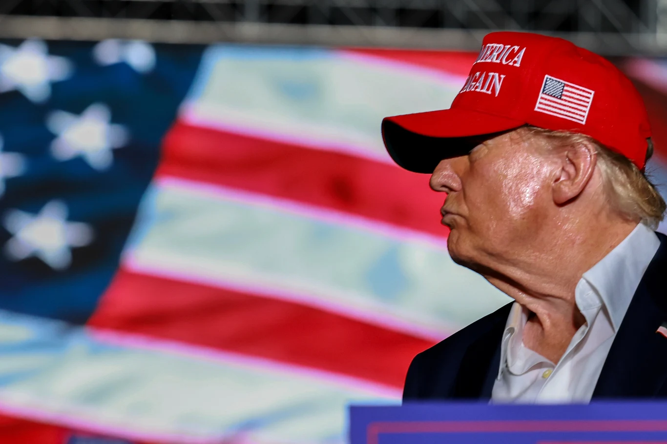 Donald Trump na wiecu w Pensylwanii Donald Trump na wiecu w Pensylwanii