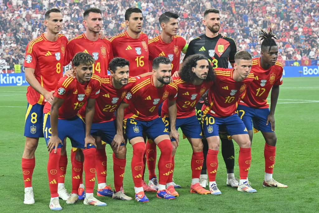 Reprezentacja Hiszpanii podczas Euro 2024