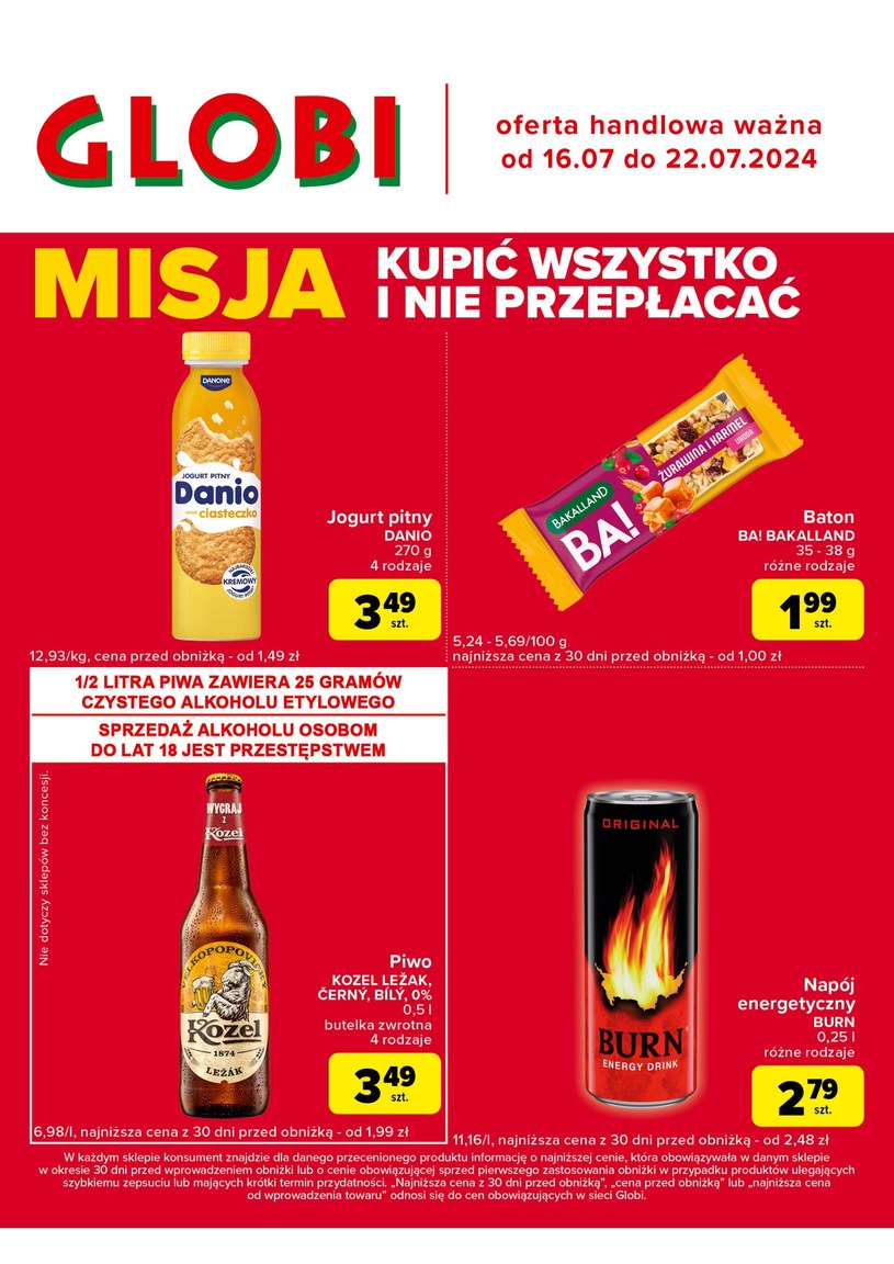 Gazetka promocyjna Globi - wygasła 5 dni temu