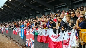 Polscy kibice na finale Speedway of Nations w Manchesterze.