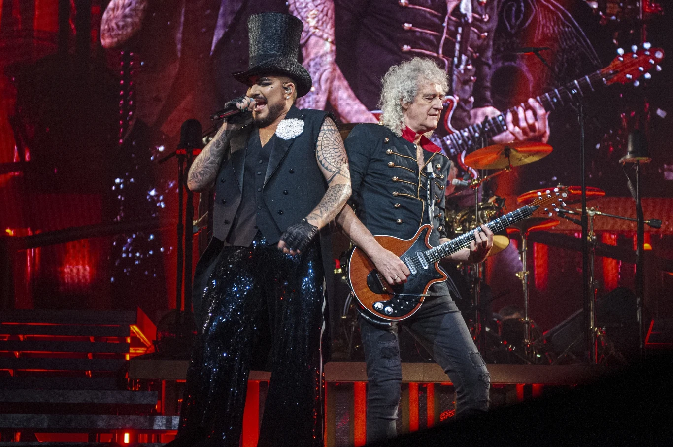 Adam Lambert i Brian May Adam Lambert i Brian May
