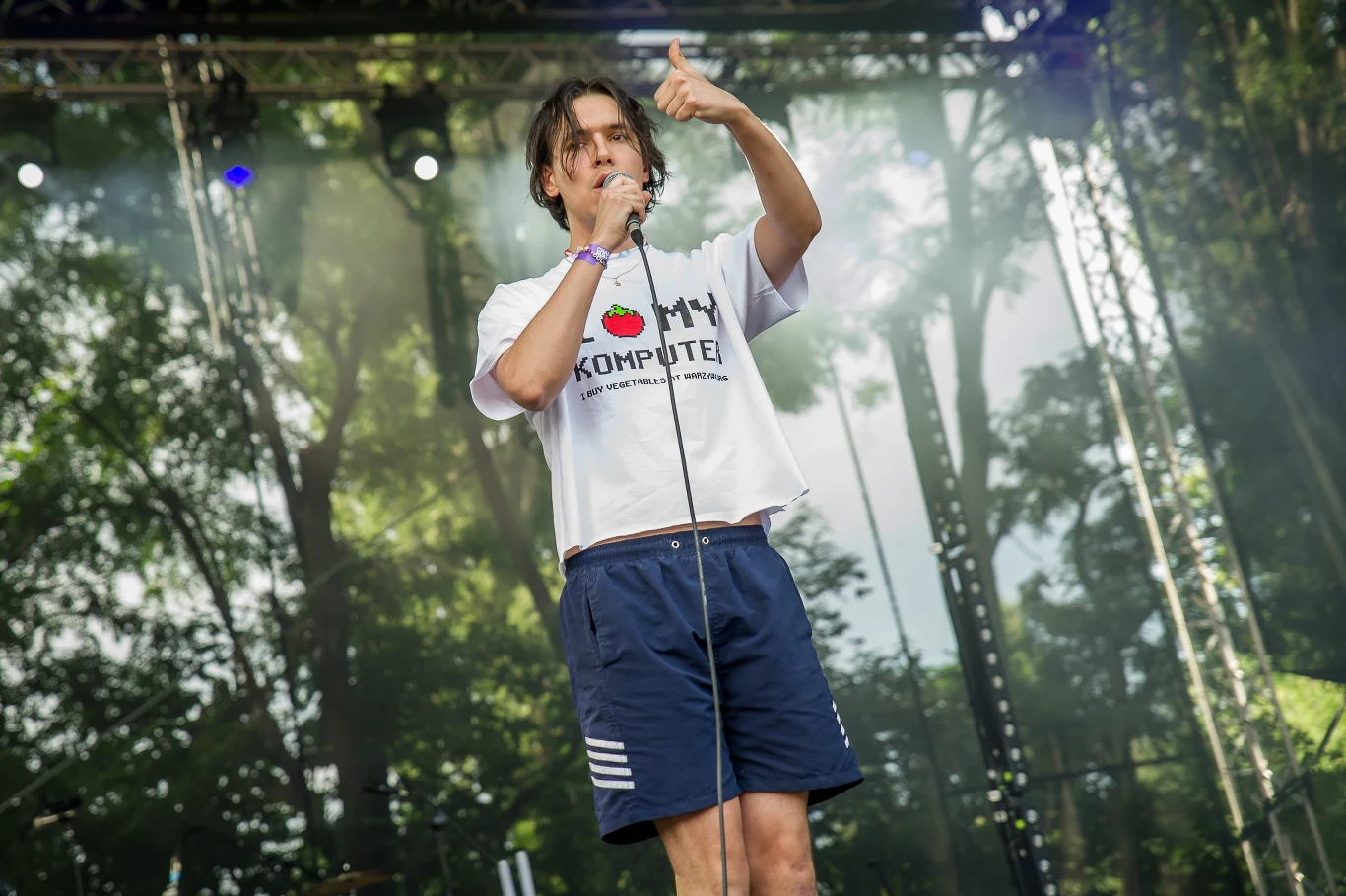 Franek Warzywa i Młody Budda w ramach koncertu "Lato w mieście"