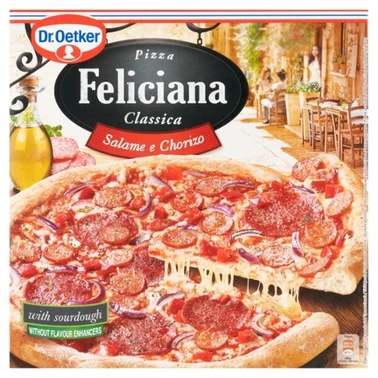 Dr. Oetker Feliciana Classica Pizza Salame e Chorizo 320 g - 0