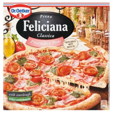 Dr. Oetker Feliciana Classica Prosciutto e Pesto Pizza 360 g - 0