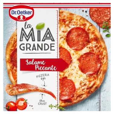 Dr. Oetker La Mia Grande Pizza Salame Piccante 380 g - 0