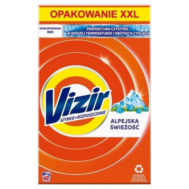 Vizir Proszek do prania Alpine Fresh, 60 prań - 1