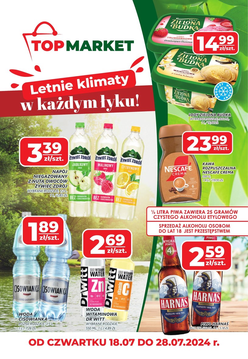 Gazetka promocyjna Top Market - ważna od 15. 07. 2024 do 28. 07. 2024