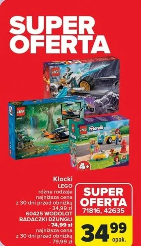 Klocki LEGO taniej w Carrefour 